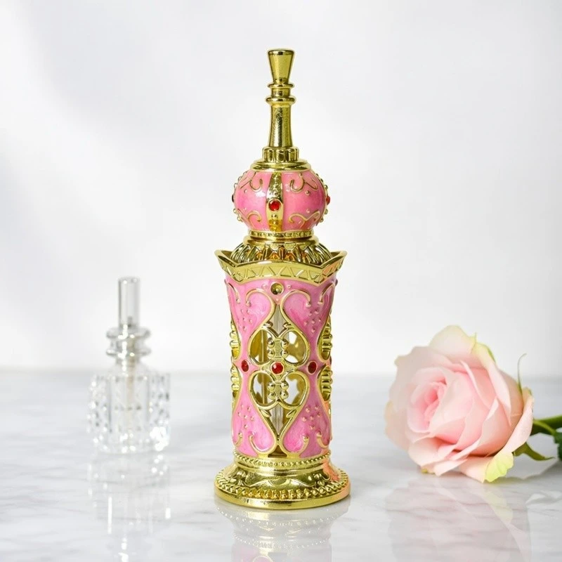 Gilded Enamel Spire Essential Oil Bottle best